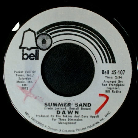 Dawn - Summer Sand / The Sweet Soft Sounds Of Love side A