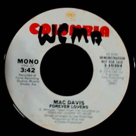 Mac Davis - Forever Lovers / Forever Lovers side B