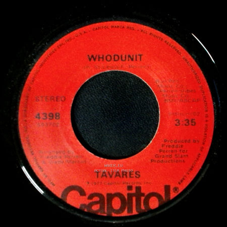 Tavares - Fool Of The Year / Whodunit side B