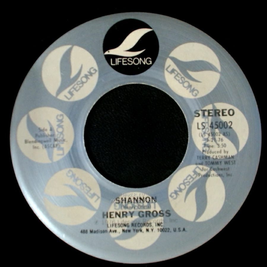 Henry Gross - Shannon / Pokey side A