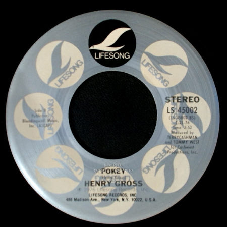 Henry Gross - Shannon / Pokey side B