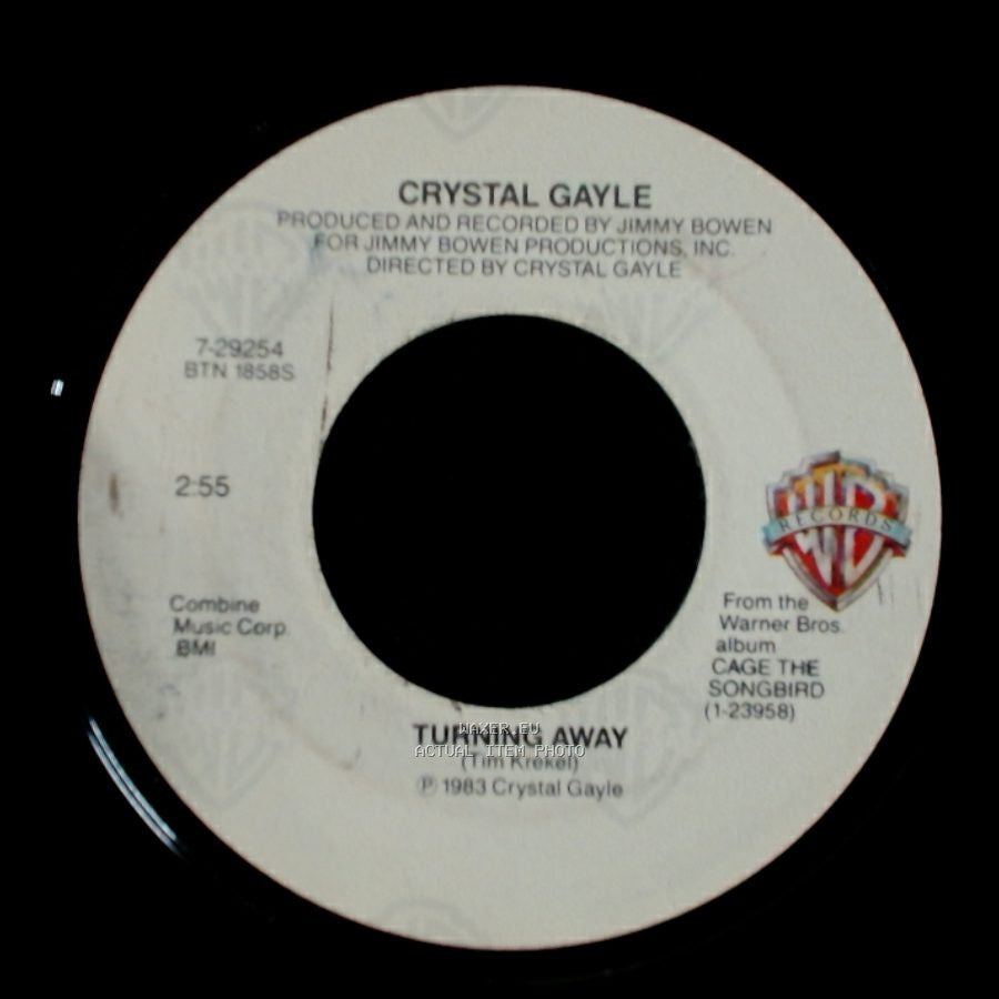 Crystal Gayle - Turning Away / On Our Way To Love side A