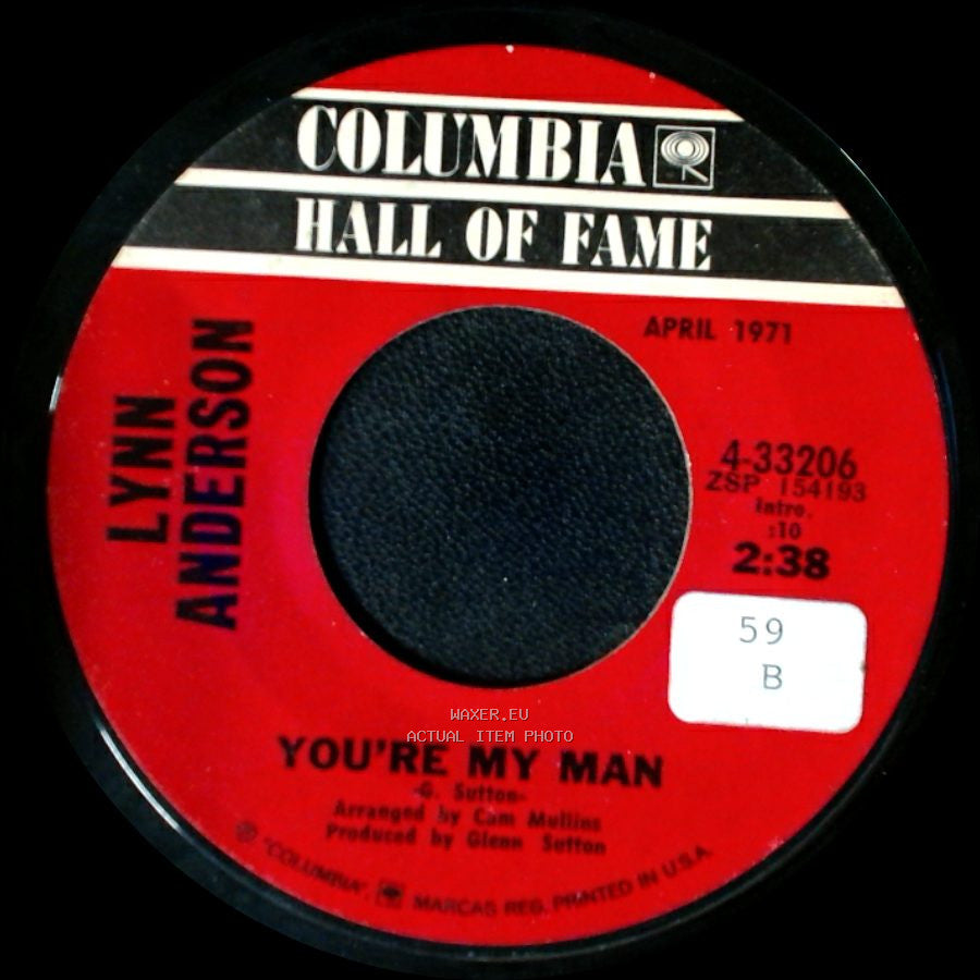 Lynn Anderson - Rose Garden / You're My Man side B