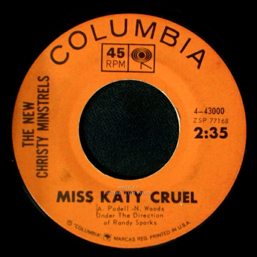 The New Christy Minstrels - Today / Miss Katy Cruel side B