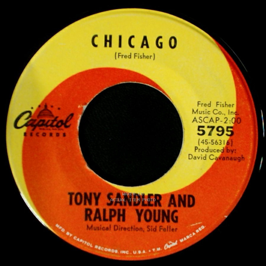 Tony Sandler And Ralph Young - Chicago / Dominique side A