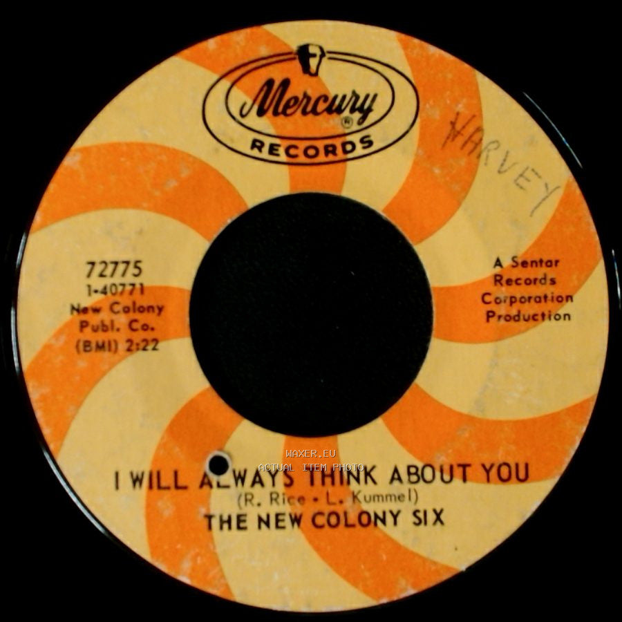 The New Colony Six - Hold Me With Your Eyes / I Will Always Think About You side B