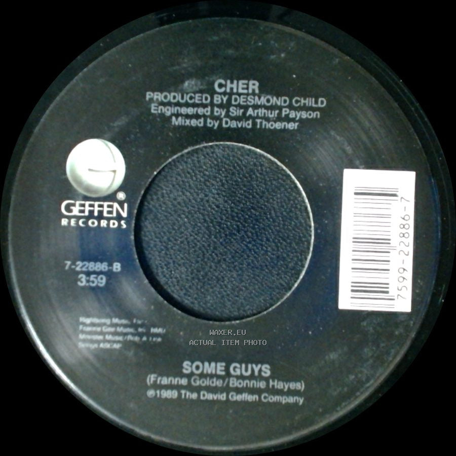 Cher - If I Could Turn Back Time / Some Guys side B