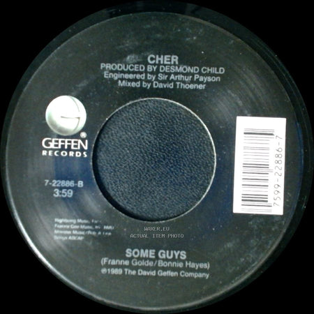 Cher - If I Could Turn Back Time / Some Guys side B