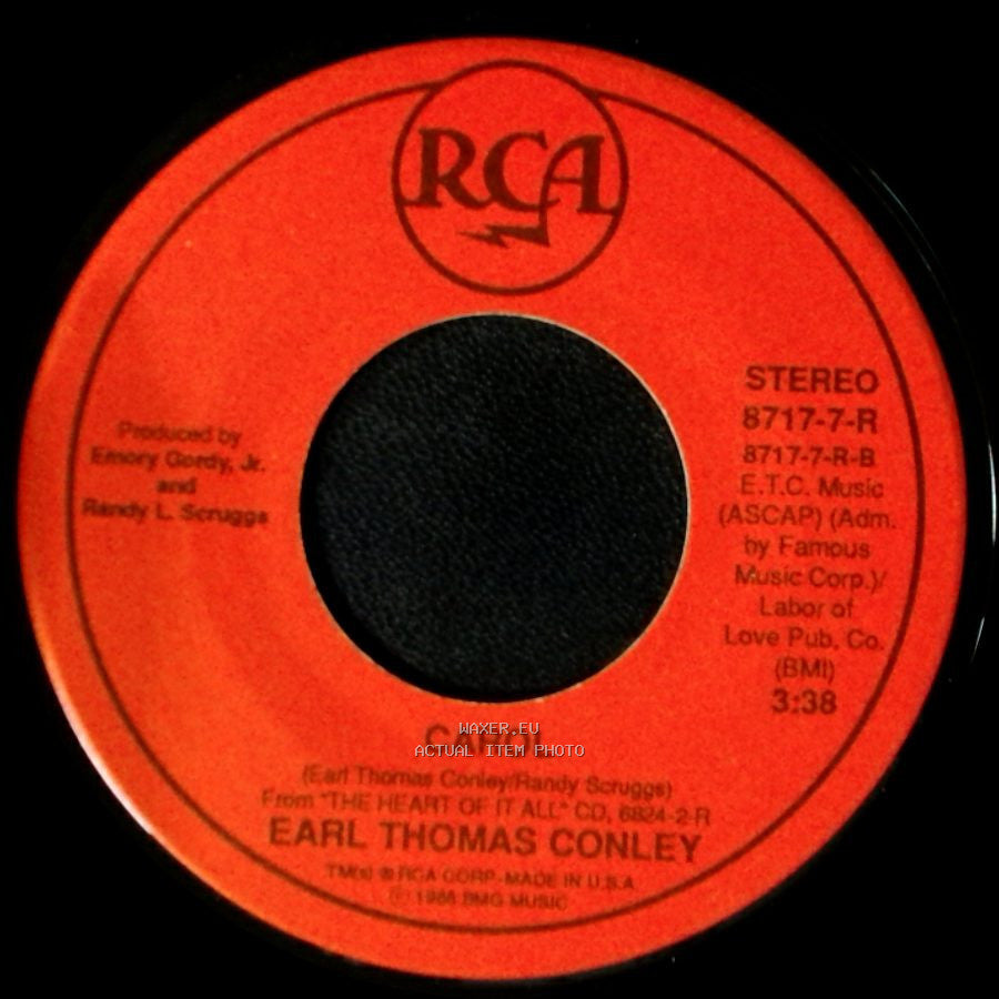 Earl Thomas Conley - Carol / What I'd Say side A