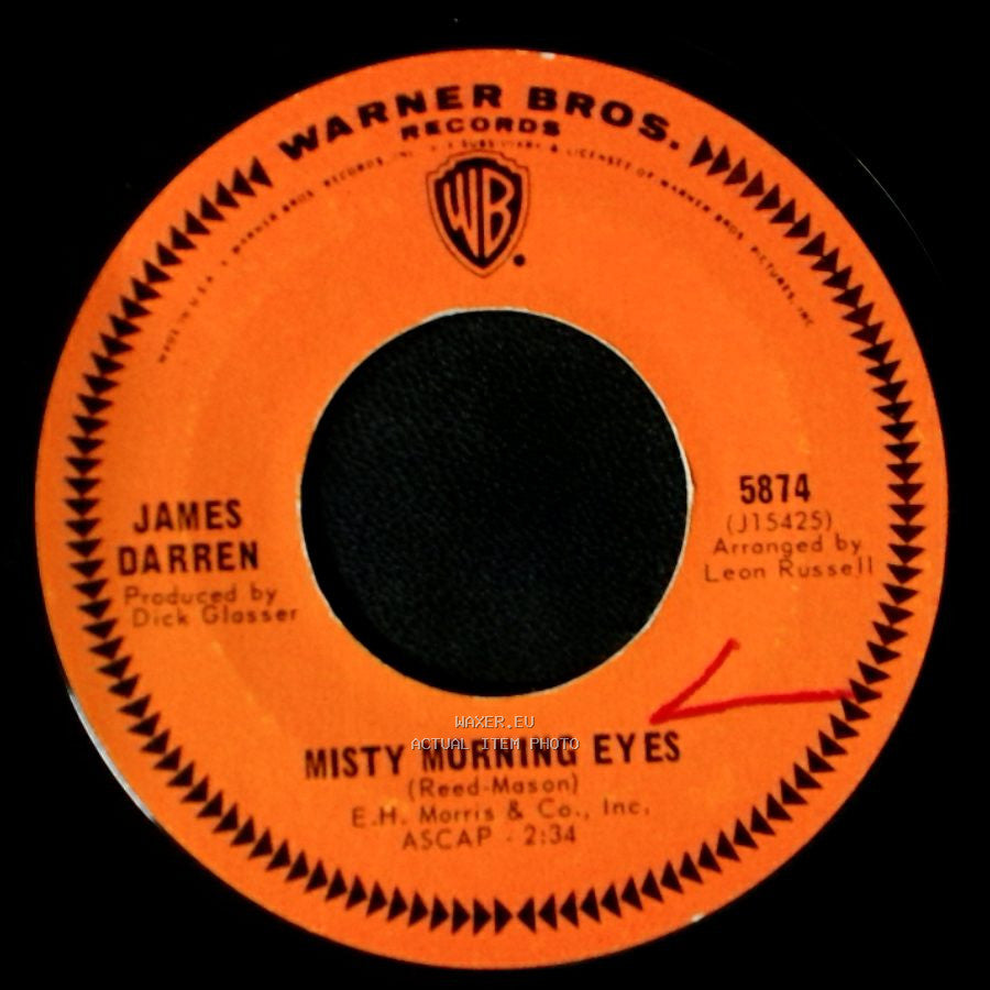 James Darren - All / Misty Morning Eyes side B