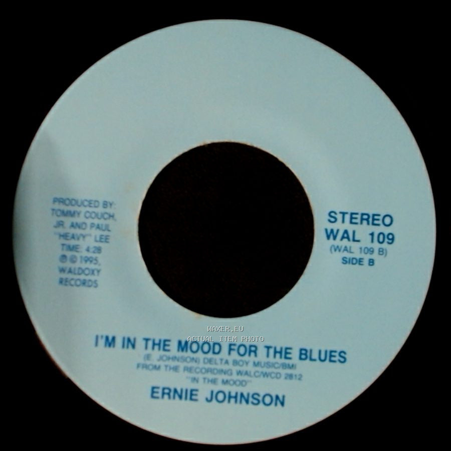Ernie Johnson - Cold This Winter / I'm In The Mood For The Blues side B