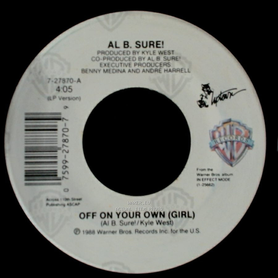Al B. Sure! - Off On Your Own (Girl) / Noche Y Dia side A