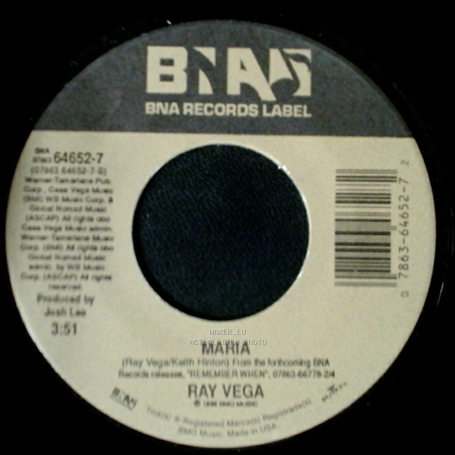 Ray Vega - Remember When / Maria side B