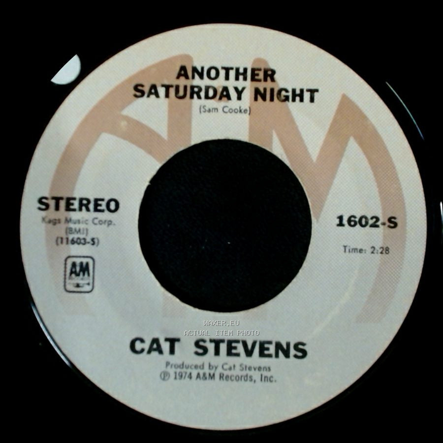 Cat Stevens - Home In The Sky / Another Saturday Night side B