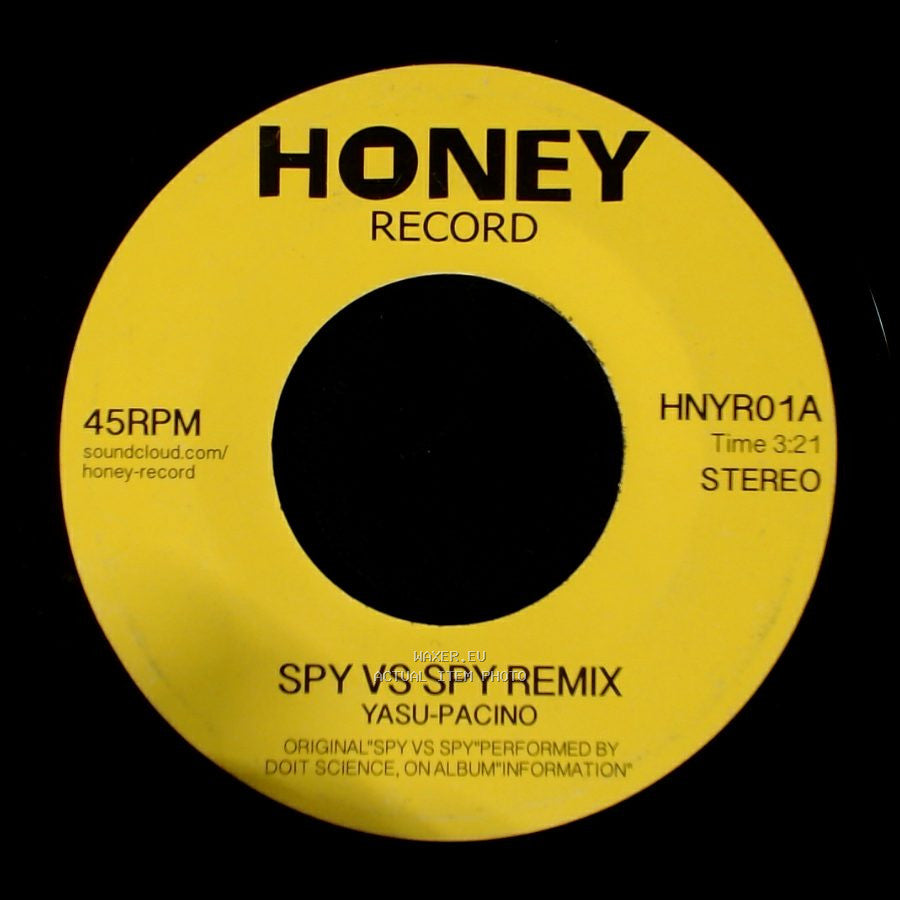Yasu-Pacino - Spy Vs Spy Remix / Spy Vs Spy Remix Dub side A