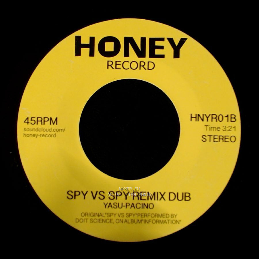 Yasu-Pacino - Spy Vs Spy Remix / Spy Vs Spy Remix Dub side B
