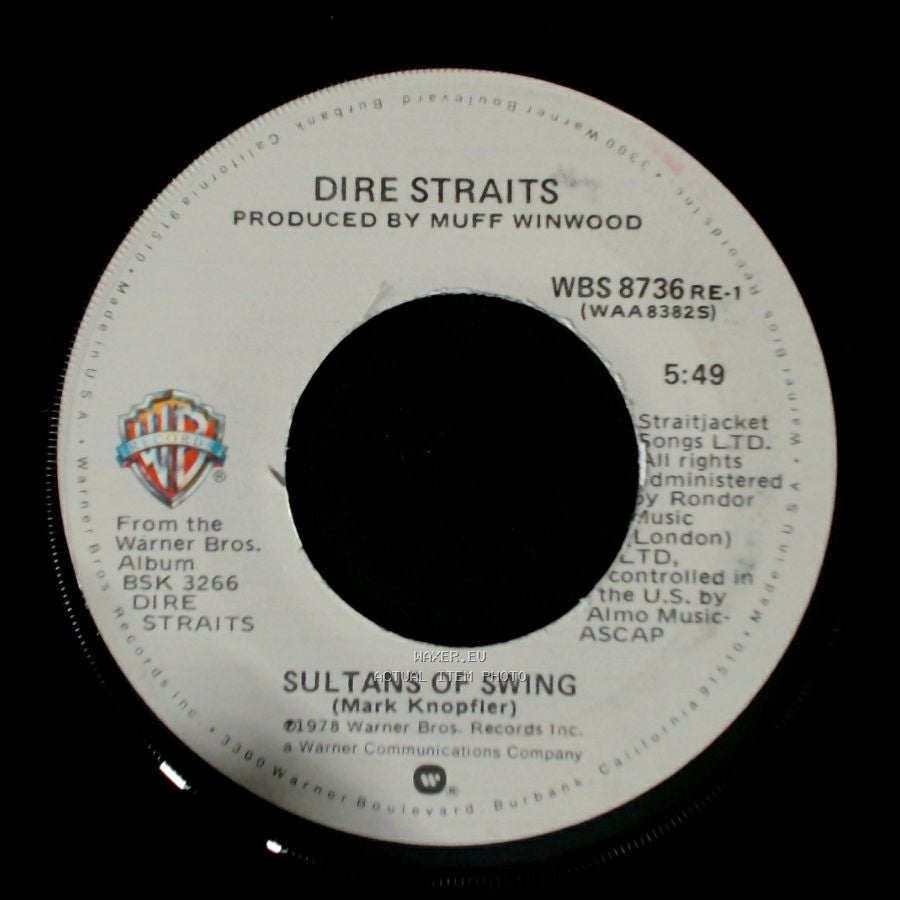 Dire Straits - Southbound Again / Sultans Of Swing side B