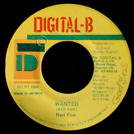 Red Fox - Wanted / Unknown Title B side A