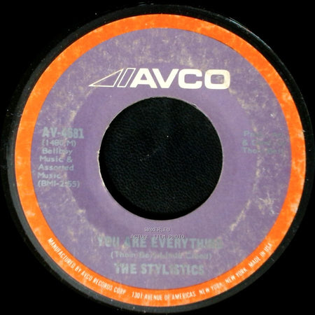 The Stylistics - You Are Everything / Country Livin' side A