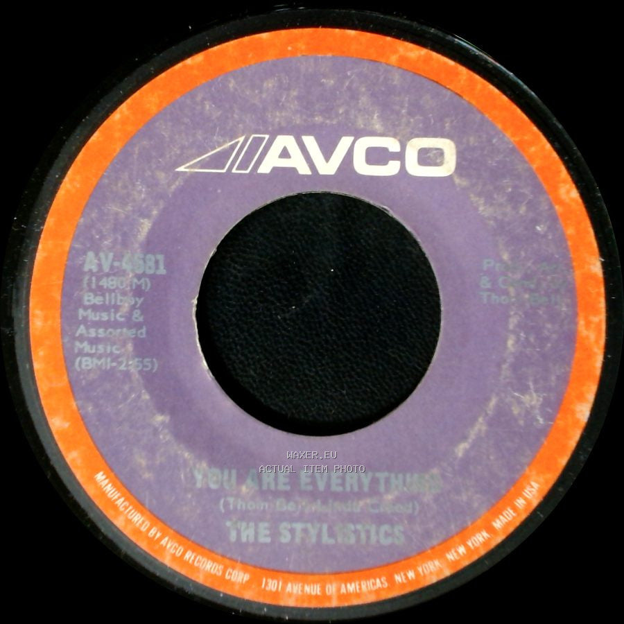 The Stylistics - You Are Everything / Country Livin' side A