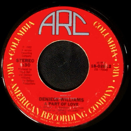 Deniece Williams - It's Gonna Take A Miracle / A Part Of Love side B