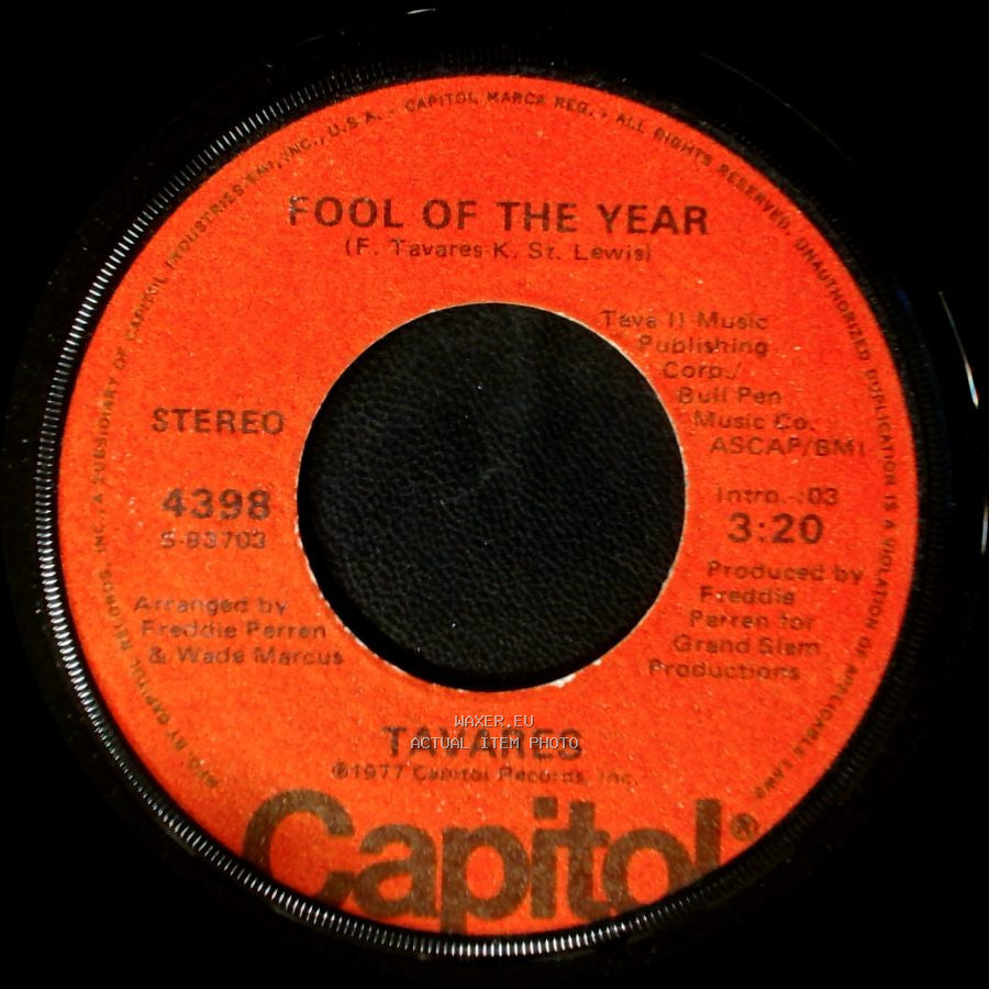 Tavares - Fool Of The Year / Whodunit side A