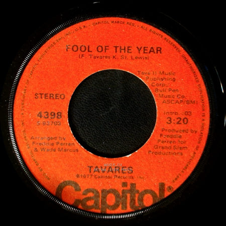 Tavares - Fool Of The Year / Whodunit side A
