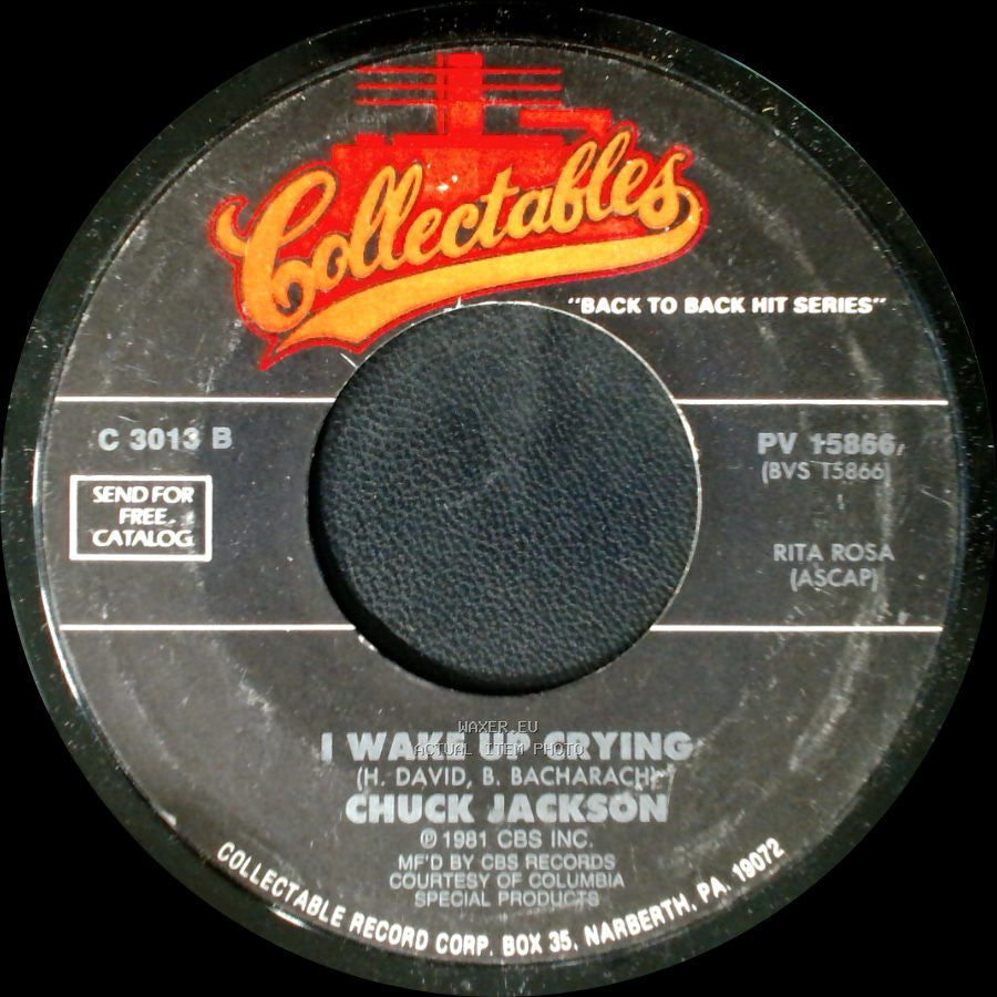 Isley Brothers / Chuck Jackson - Twist And Shout / I Wake Up Crying side B