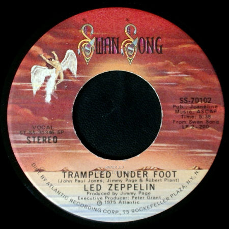 Led Zeppelin - Black Country Woman / Trampled Under Foot side B