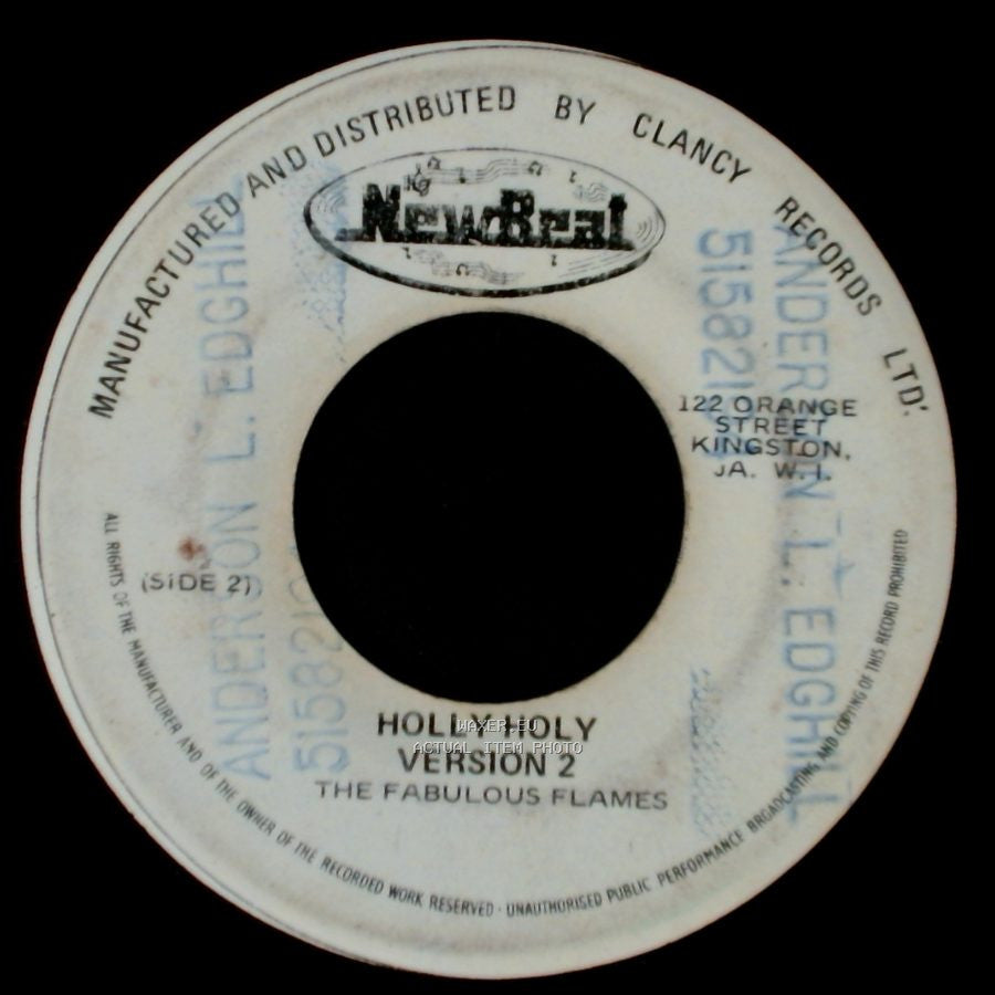 Ife L'ayo / The Fabulous Flames - The Name Of The Game / Holly Holy Version 2 side B