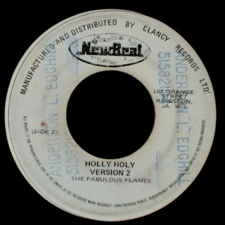 Ife L'ayo / The Fabulous Flames - The Name Of The Game / Holly Holy Version 2 side B