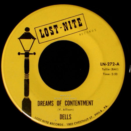 Dells - Dreams Of Contentment / Zing Zing Zing side A