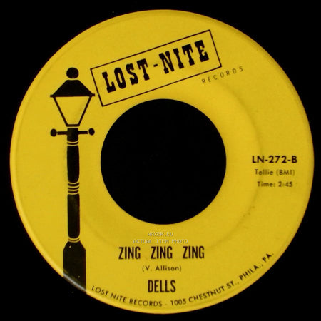 Dells - Dreams Of Contentment / Zing Zing Zing side B