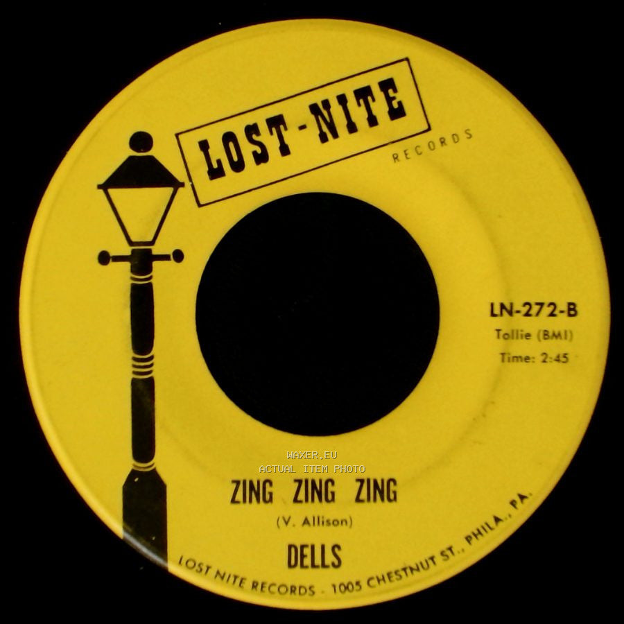 Dells - Dreams Of Contentment / Zing Zing Zing side B