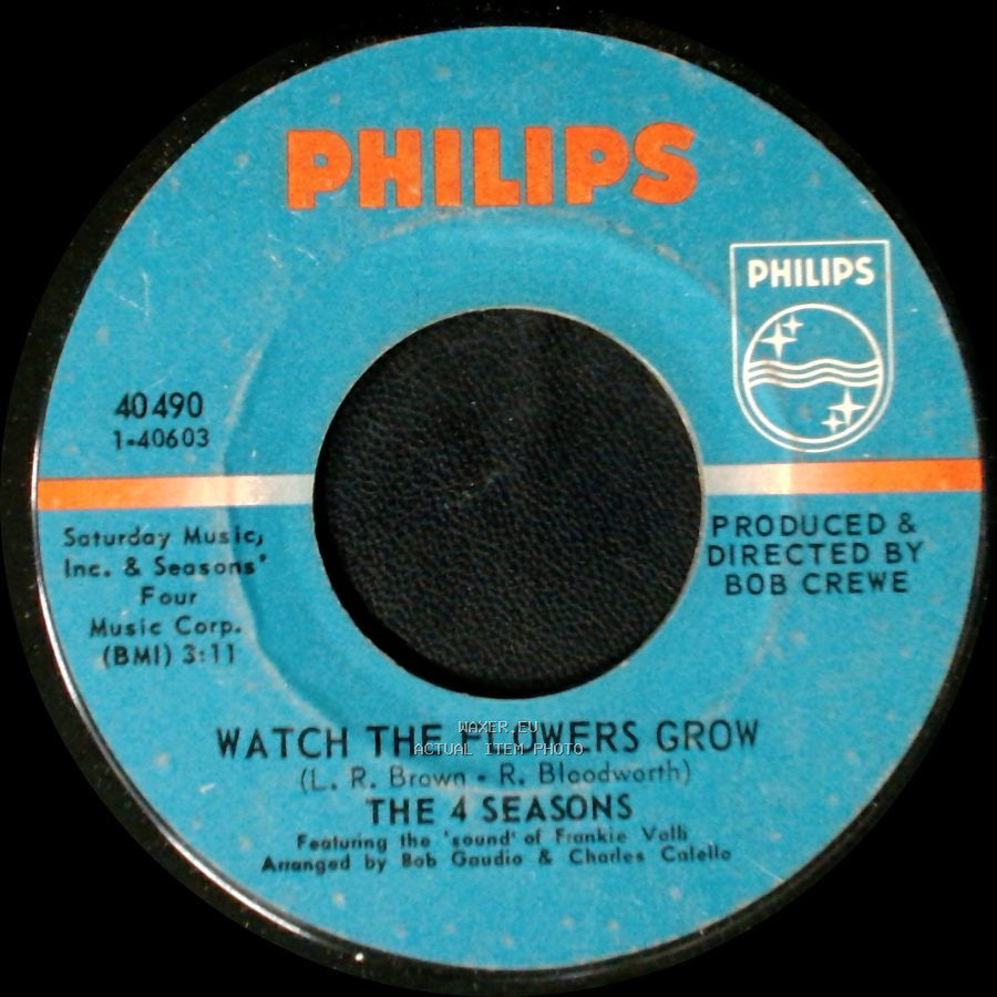 The 4 Seasons - Watch The Flowers Grow / Raven side A