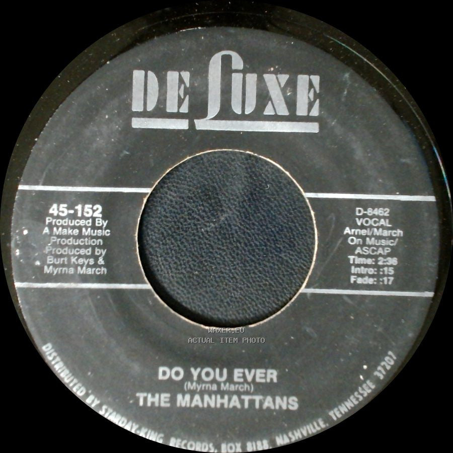 The Manhattans - Do You Ever / If My Heart Could Speak side A