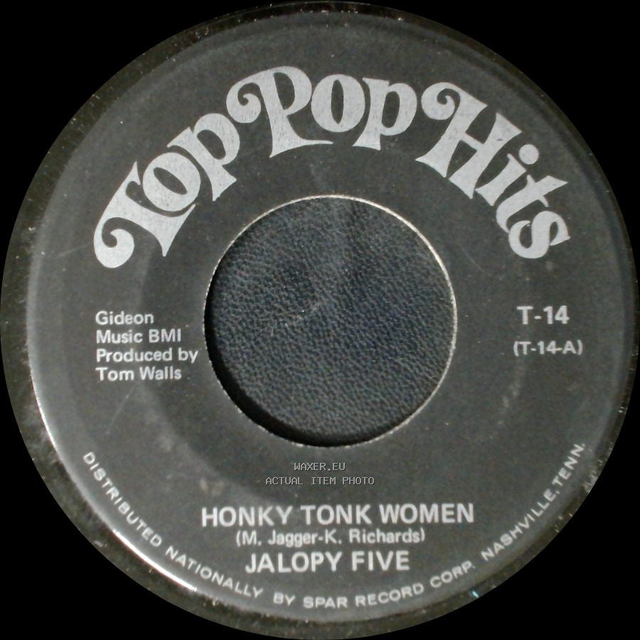 Jalopy Five / The Chords - Honky Tonk Women / Grazing In The Grass side A