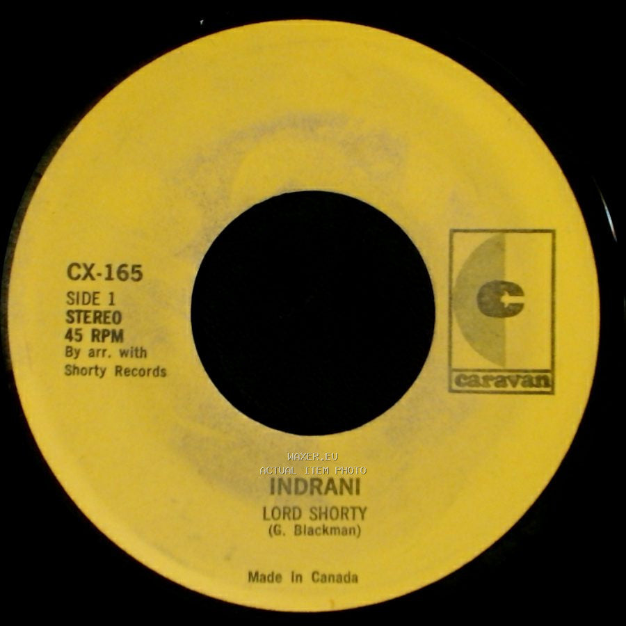 Lord Shorty - Indrani / Calypso Is Ours side A