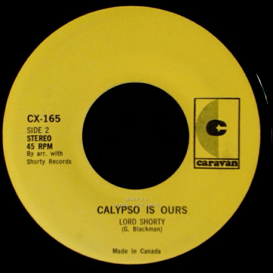 Lord Shorty - Indrani / Calypso Is Ours side B