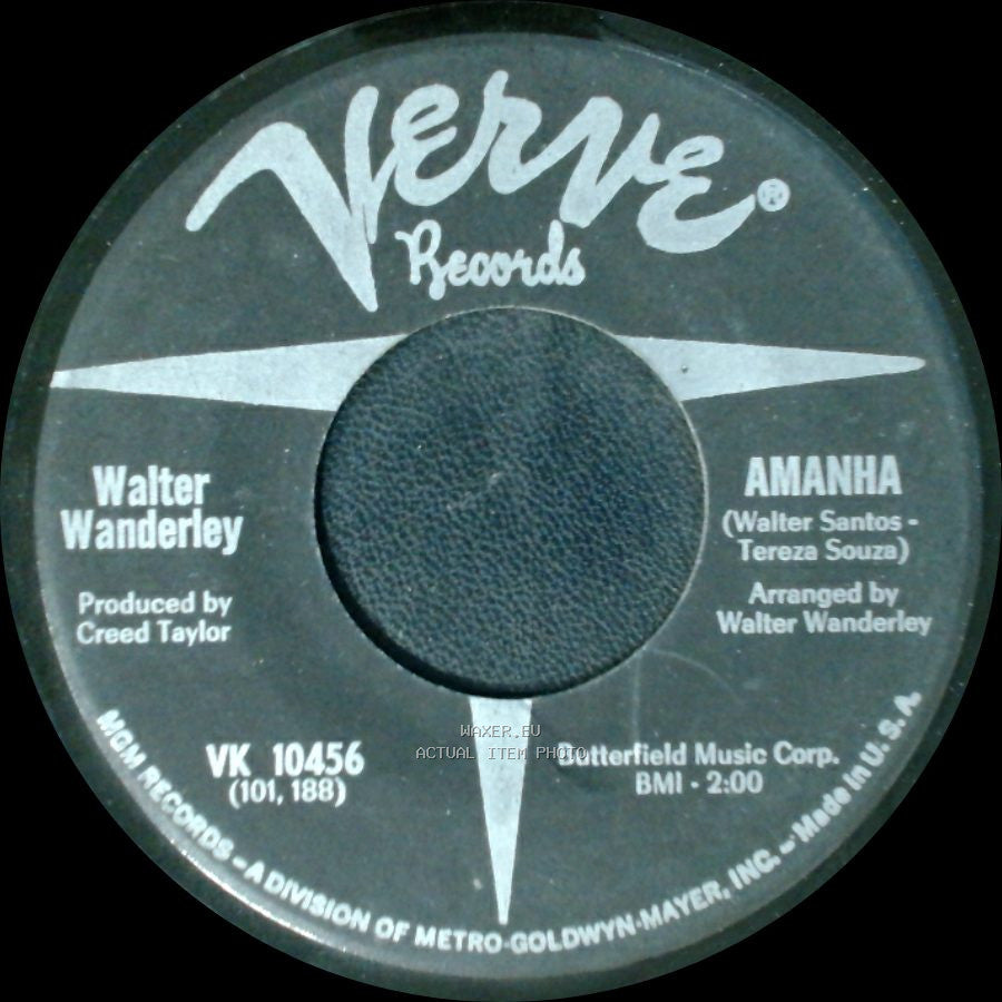 Walter Wanderley - Cheganca / Amanha side B
