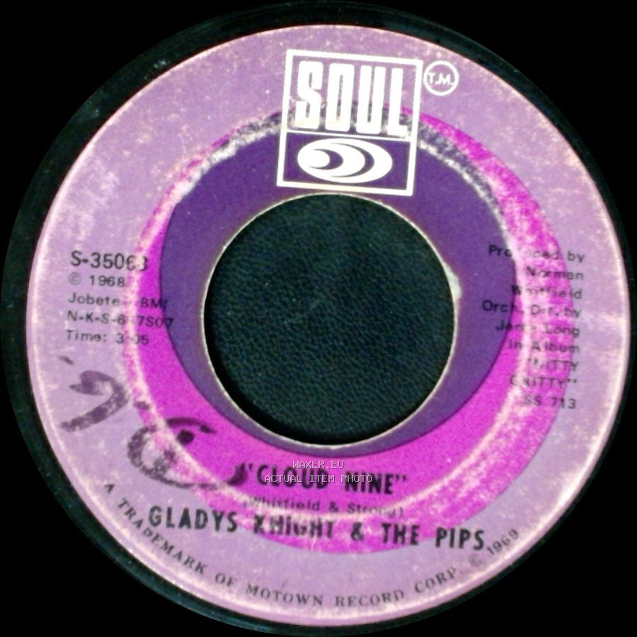 Gladys Knight & The Pips - Friendship Train / "Cloud Nine" side B
