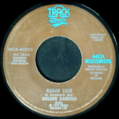 Golden Earring - Radar Love / Just Like Vince Taylor side A