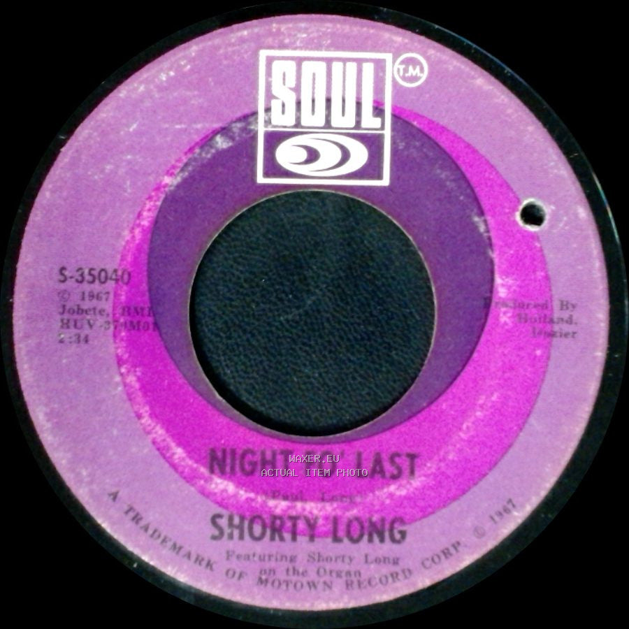 Shorty Long - Night Fo' Last / Night Fo' Last side A