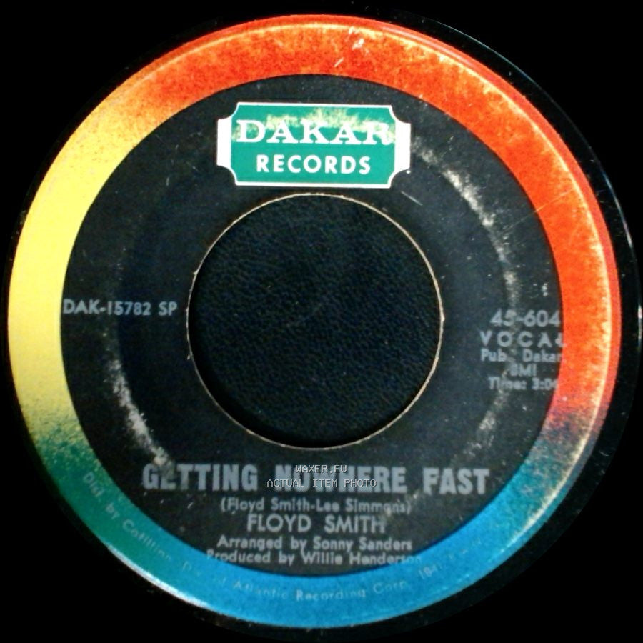 Floyd Smith / Lloyd Smith - Getting Nowhere Fast / Soul Strut side A