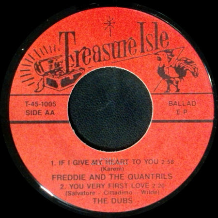 Jesse Belvin With Big Jay Mcneeley's Orch / Freddie And The Quantrils - Jump E.P. / If I Give My Heart To You / You Very First Love side B