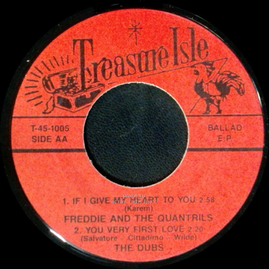 Jesse Belvin With Big Jay Mcneeley's Orch / Freddie And The Quantrils - Jump E.P. / If I Give My Heart To You / You Very First Love side B