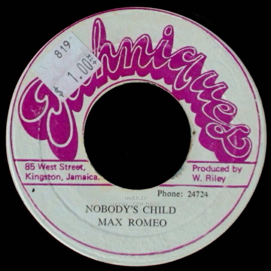 Techniques All Stars / Max Romeo - Version / Nobody's Child side B