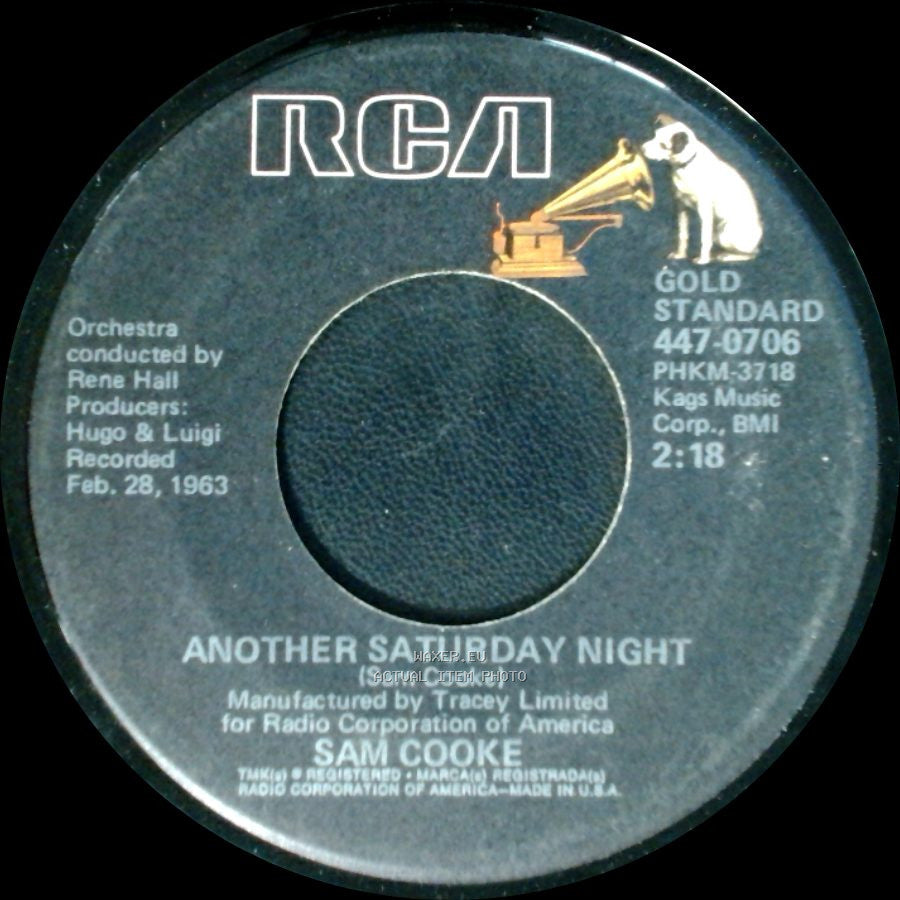 Sam Cooke - Another Saturday Night / Send Me Some Lovin' side A