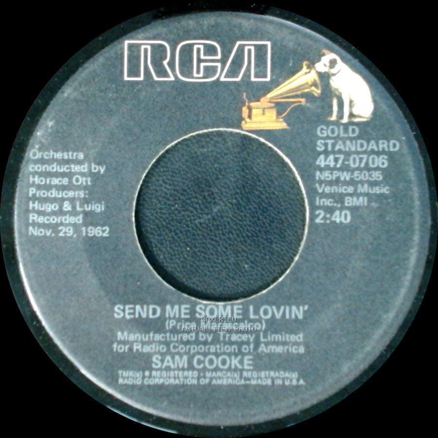 Sam Cooke - Another Saturday Night / Send Me Some Lovin' side B