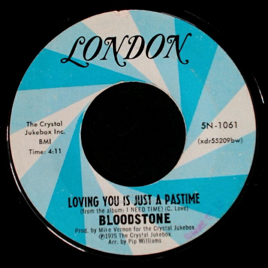 Bloodstone - My Little Lady / Loving You Is Just A Pastime side B